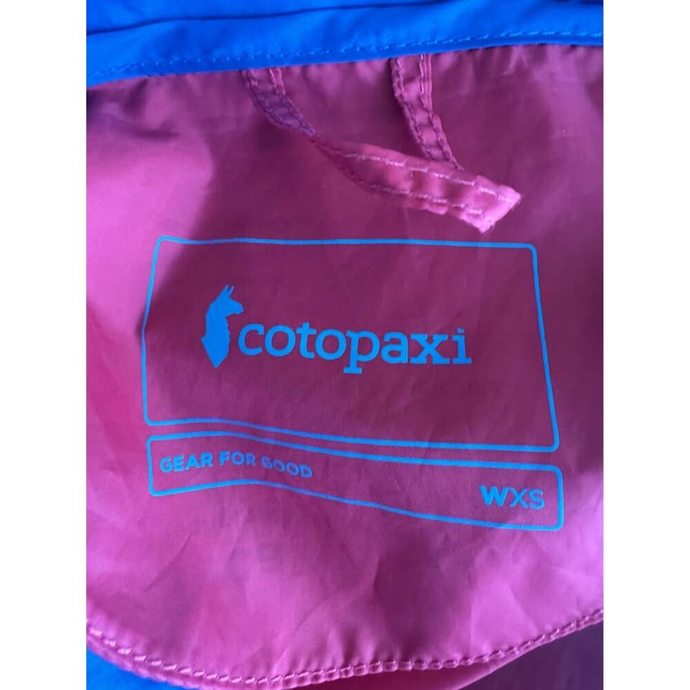 Cotopaxi Women’s XS Berry Berry Teca Half Zip Windbreaker - Picture 9 of 10
